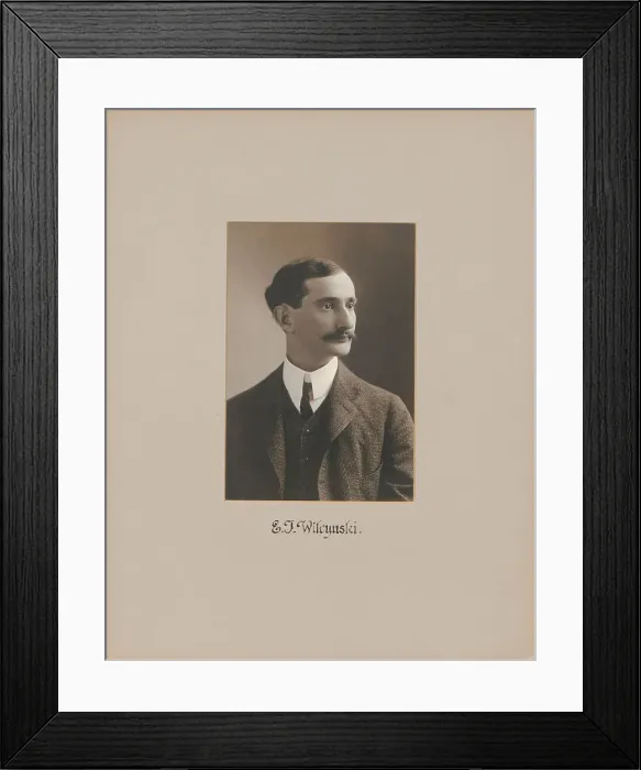 Framed Print : Portrait of the Mathematician Ernest Julius Wilczynski (1876-1932), 1900. Creator: Anonymous Framed Print : Portrait of the Mathematician Ernest Julius Wilczynski (1876-1932), 1900. Creator: Anonymous