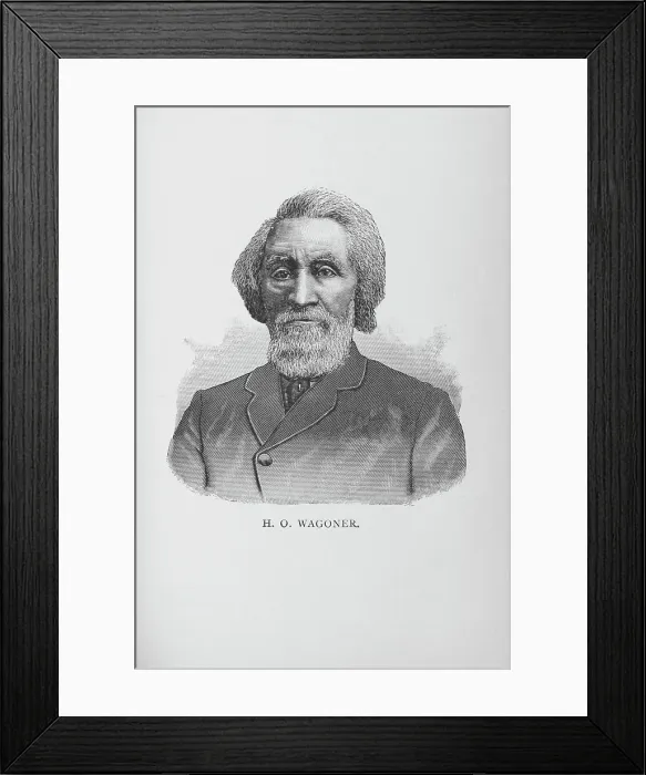 Framed Print : H. O. Wagoner, 1887. Creator: Unknown