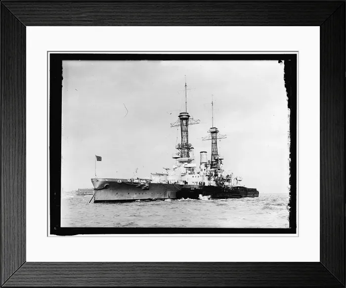 Framed Print : South Carolina class battleship, either South Carolina or Michigan... between 1913 and 1917. Creator: Harris & Ewing. South Carolina class battleship, either South Carolina or Michigan... between 1913 and 1917. Creator: Harris & Ewing Framed Print : South Carolina class battleship, either South Carolina or Michigan... between 1913 and 1917. Creator: Harris & Ewing. South Carolina class battleship, either South Carolina or Michigan... between 1913 and 1917. Creator: Harris & Ewing
