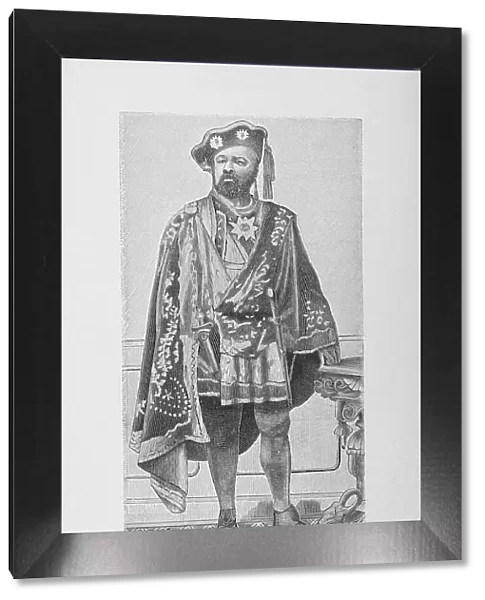 Ira Aldridge as 'Othello', 1887. Creator: Unknown. Ira Aldridge as 'Othello', 1887. Creator: Unknown
