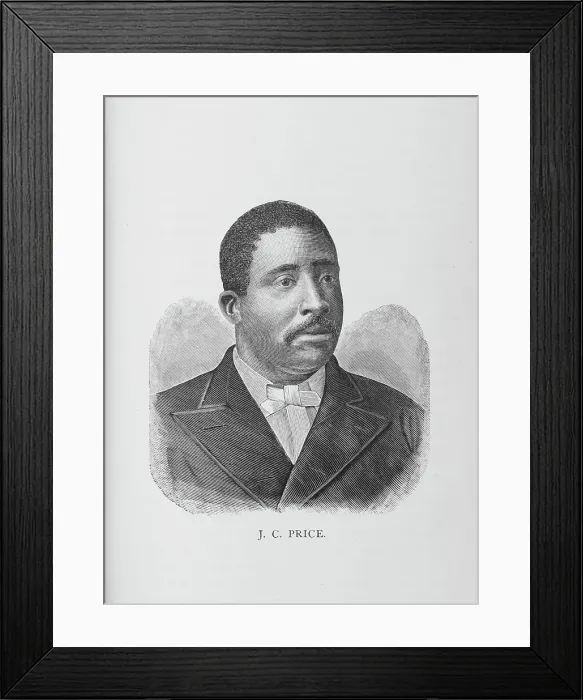 Framed Print : J. C. Price, 1887. Creator: Unknown Framed Print : J. C. Price, 1887. Creator: Unknown