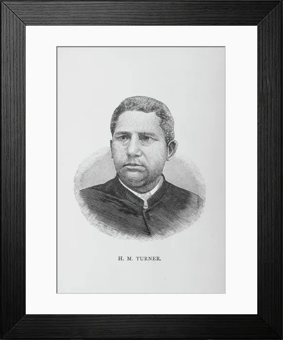 Framed Print : H. M. Turner, 1887. Creator: Unknown Framed Print : H. M. Turner, 1887. Creator: Unknown