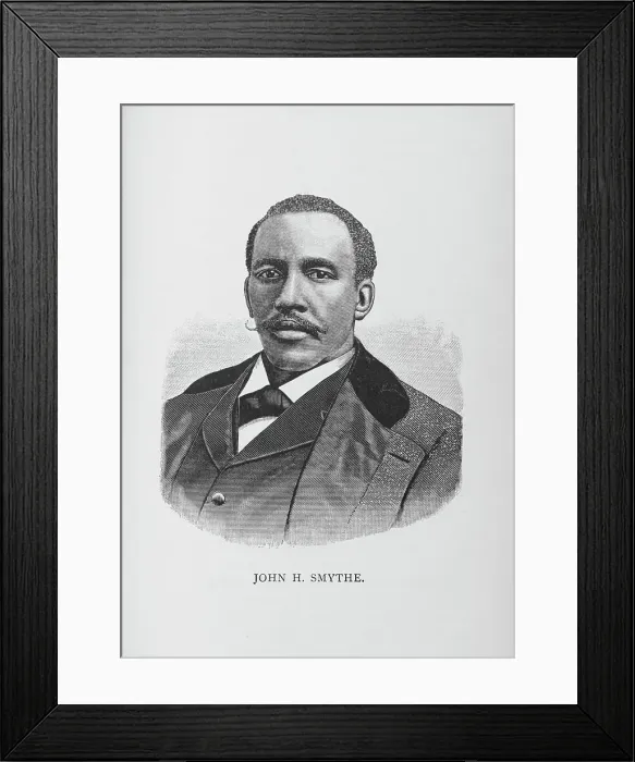 Framed Print : John H. Smythe, 1887. Creator: Unknown Framed Print : John H. Smythe, 1887. Creator: Unknown