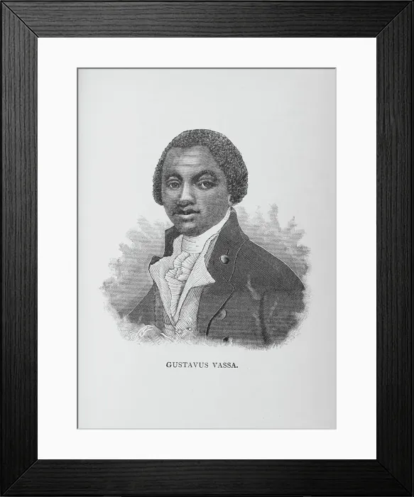Framed Print : Gustavus Vassa [Olaudah Equiano]. 1887. Creator: Unknown