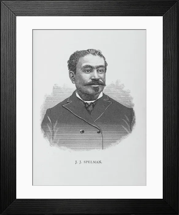 Framed Print : J. J. Spelman, 1887. Creator: Unknown