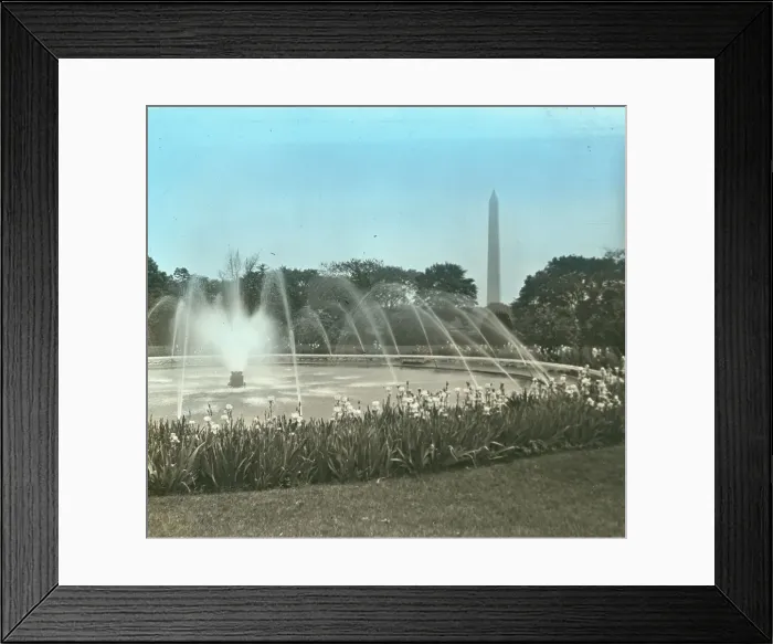Framed Print : White House, 1600 Pennsylvania Avenue, Washington, D.C. 1897. Creator: Frances Benjamin Johnston Framed Print : White House, 1600 Pennsylvania Avenue, Washington, D.C. 1897. Creator: Frances Benjamin Johnston