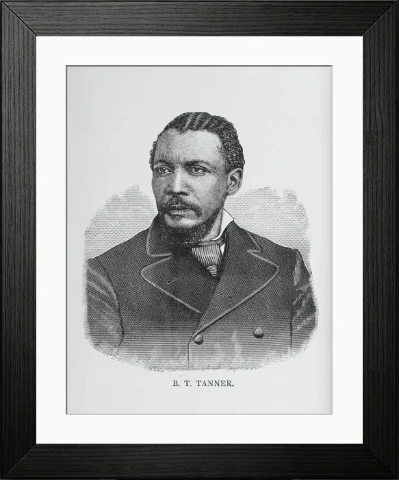 Framed Print : B. T. Tanner, 1887. Creator: Unknown Framed Print : B. T. Tanner, 1887. Creator: Unknown