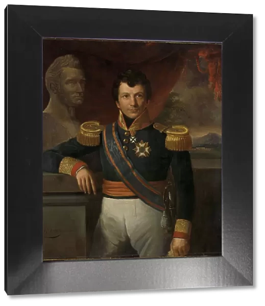 Portrait of Count Johannes van den Bosch (1780-1844), 1836. Creator: Saleh, Raden (1811-1880)