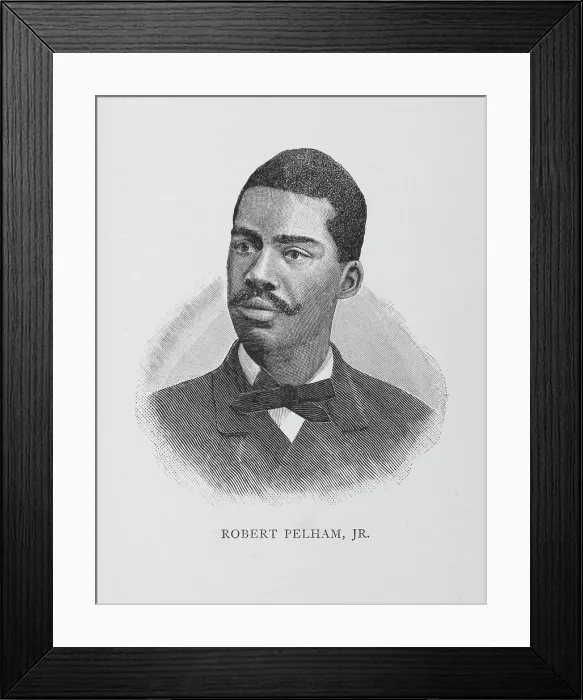 Framed Print : Robert Pelham, Jr. 1887. Creator: Unknown Framed Print : Robert Pelham, Jr. 1887. Creator: Unknown