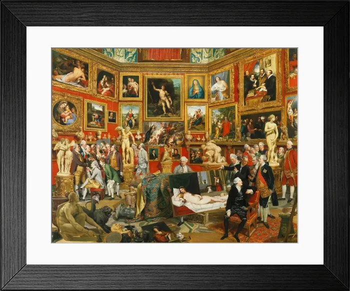 Framed Print : Tribuna degli Uffizi, Between 1772 and 1777. Creator: Zoffani, Johann (1733-1810) Framed Print : Tribuna degli Uffizi, Between 1772 and 1777. Creator: Zoffani, Johann (1733-1810)