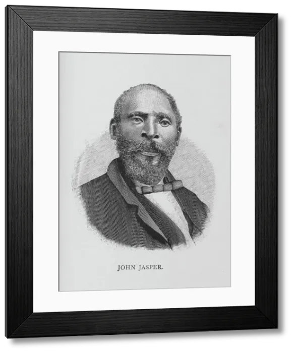 Framed Print : John Jasper, 1887. Creator: Unknown Framed Print : John Jasper, 1887. Creator: Unknown