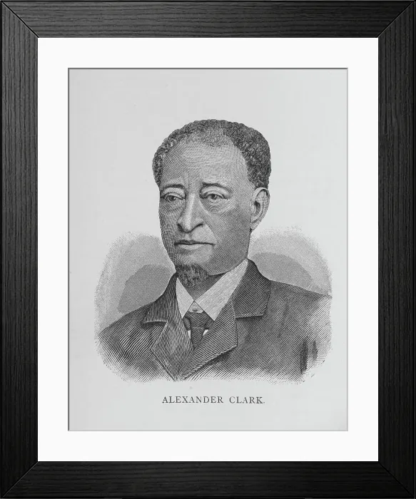 Framed Print : Alexander Clark, 1887. Creator: Unknown Framed Print : Alexander Clark, 1887. Creator: Unknown