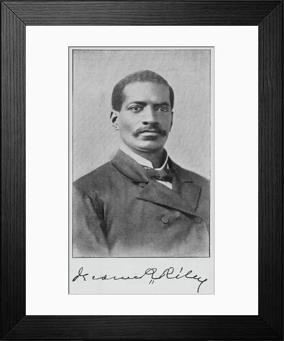 Framed Print : Jerome R. Riley, 1897. Creator: Unknown Framed Print : Jerome R. Riley, 1897. Creator: Unknown