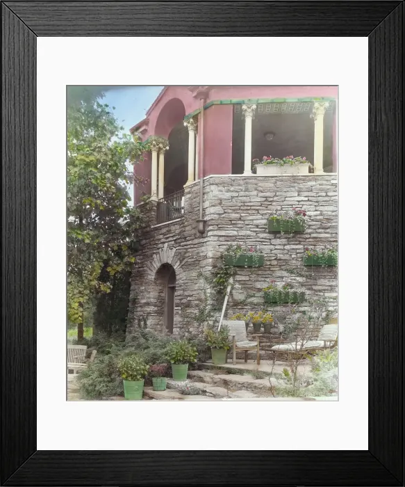 Framed Print : Rock Rose, Edward K. Rowland house, 200 Pine Tree Road, Radnor, Pennsylvania, 1920. Creator: Frances Benjamin Johnston. Rock Rose, Edward K. Rowland house, 200 Pine Tree Road, Radnor, Pennsylvania, 1920 Framed Print : Rock Rose, Edward K. Rowland house, 200 Pine Tree Road, Radnor, Pennsylvania, 1920. Creator: Frances Benjamin Johnston. Rock Rose, Edward K. Rowland house, 200 Pine Tree Road, Radnor, Pennsylvania, 1920