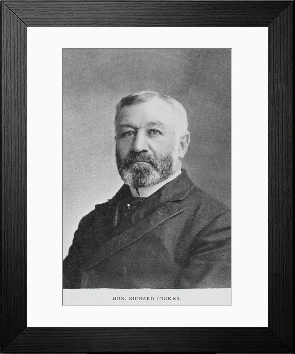 Framed Print : Hon. Richard Croker, 1897. Creator: Unknown Framed Print : Hon. Richard Croker, 1897. Creator: Unknown