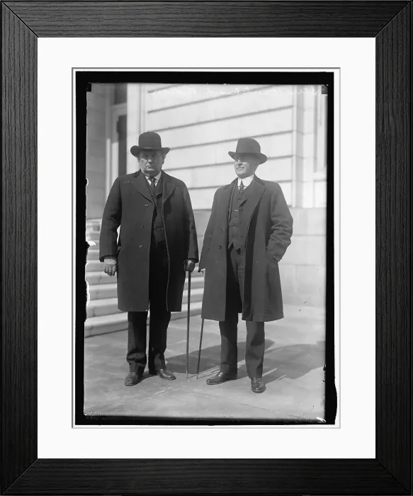 Framed Print : John Hollis Bankhead and son William B. Bankhead, between 1913 and 1917. Creator: Harris & Ewing. John Hollis Bankhead and son William B. Bankhead, between 1913 and 1917. Creator: Harris & Ewing Framed Print : John Hollis Bankhead and son William B. Bankhead, between 1913 and 1917. Creator: Harris & Ewing. John Hollis Bankhead and son William B. Bankhead, between 1913 and 1917. Creator: Harris & Ewing