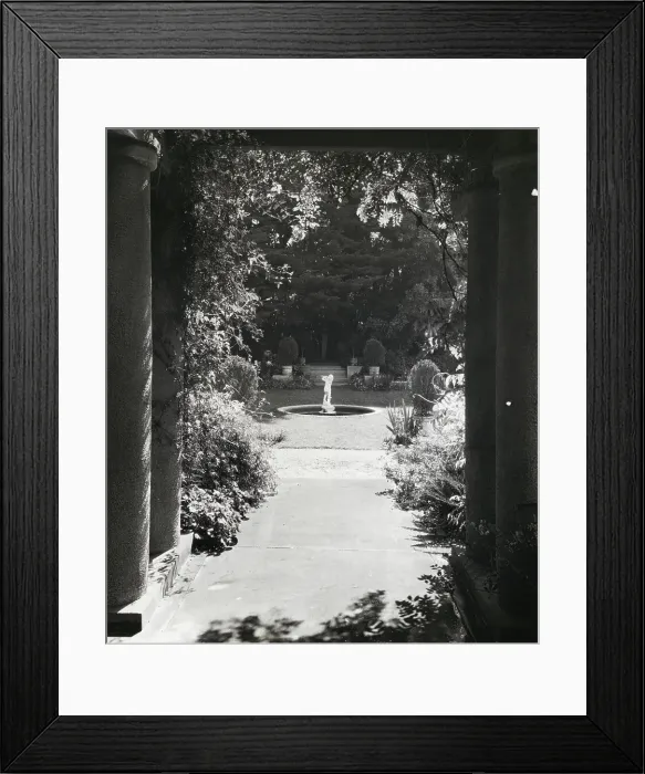 Framed Print : Myron Hunt house, 200 North Grand Avenue, Pasadena, California, 1917. Creator: Frances Benjamin Johnston Framed Print : Myron Hunt house, 200 North Grand Avenue, Pasadena, California, 1917. Creator: Frances Benjamin Johnston