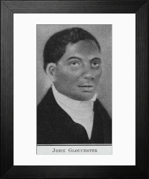 Framed Print : John Gloucester; the founder of the first African Presbyterian Church in Philadelphia in 1807, 1921. Creator: Unknown Framed Print : John Gloucester; the founder of the first African Presbyterian Church in Philadelphia in 1807, 1921. Creator: Unknown