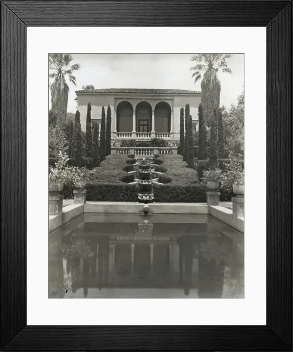 Framed Print : Las Tejas, Oakleigh Thorne house, 170 Picacho Road, Montecito, California, 1923. Creator: Frances Benjamin Johnston. Las Tejas, Oakleigh Thorne house, 170 Picacho Road, Montecito, California, 1923. Creator: Frances Benjamin Johnston Framed Print : Las Tejas, Oakleigh Thorne house, 170 Picacho Road, Montecito, California, 1923. Creator: Frances Benjamin Johnston. Las Tejas, Oakleigh Thorne house, 170 Picacho Road, Montecito, California, 1923. Creator: Frances Benjamin Johnston