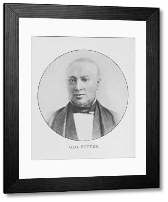 Framed Print : Geo. Potter, 1894. Creator: Unknown Framed Print : Geo. Potter, 1894. Creator: Unknown