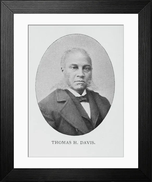 Framed Print : Thomas H. Davis, 1894. Creator: Unknown Framed Print : Thomas H. Davis, 1894. Creator: Unknown