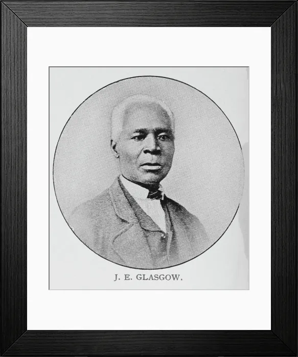 Framed Print : J. E. Glasgow, 1894. Creator: Unknown Framed Print : J. E. Glasgow, 1894. Creator: Unknown