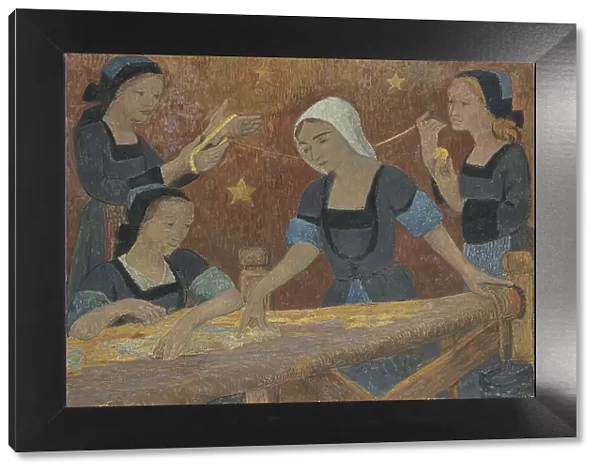 La tapisserie (les cinq tisseuses), 1924. Creator: Paul Serusier