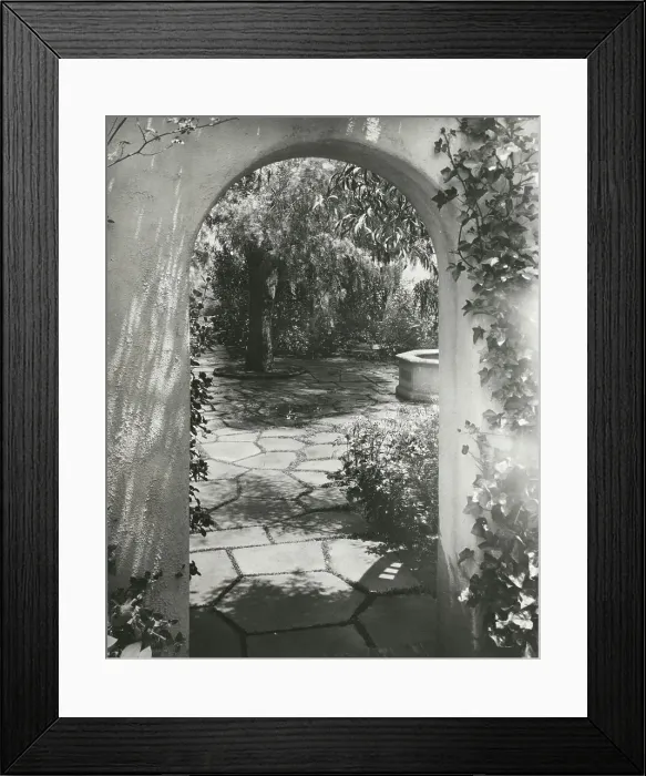 Framed Print : Wellington Stanley Morse house, 450 South San Rafael Avenue, Pasadena, California, 1917. Creator: Frances Benjamin Johnston Framed Print : Wellington Stanley Morse house, 450 South San Rafael Avenue, Pasadena, California, 1917. Creator: Frances Benjamin Johnston