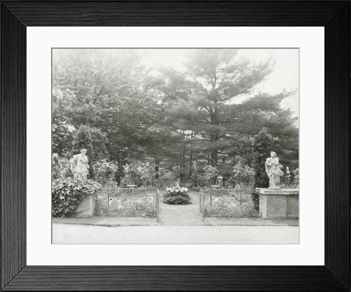 Framed Print : Villa Crest, Walter Denis Denegre house, Manchester-by-the-Sea, Massachusetts, 1924. Creator: Frances Benjamin Johnston. Villa Crest, Walter Denis Denegre house, Manchester-by-the-Sea, Massachusetts, 1924 Framed Print : Villa Crest, Walter Denis Denegre house, Manchester-by-the-Sea, Massachusetts, 1924. Creator: Frances Benjamin Johnston. Villa Crest, Walter Denis Denegre house, Manchester-by-the-Sea, Massachusetts, 1924