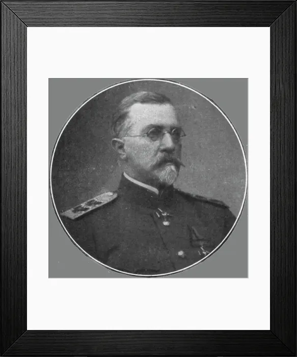 Framed Print : La Marine Russe en 1914 et 1915; Les chefs de la Marine Russe : Vice-amiral Kanine... 1915. Creator: Unknown Framed Print : La Marine Russe en 1914 et 1915; Les chefs de la Marine Russe : Vice-amiral Kanine... 1915. Creator: Unknown