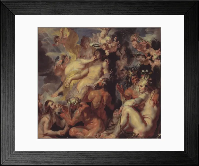 Framed Print : The Apotheosis of Aeneas, 1615-1618. Creator: Jordaens, Jacob (1593-1678) Framed Print : The Apotheosis of Aeneas, 1615-1618. Creator: Jordaens, Jacob (1593-1678)