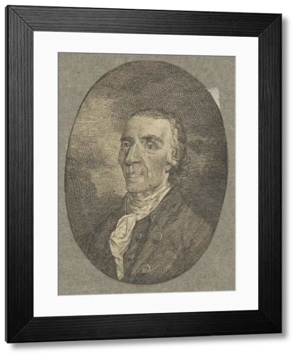 Framed Print : Portrait of the violinist and composer Bazyli Bohdanowicz (1740-1817), c. 1810. Creator: Anonymous Framed Print : Portrait of the violinist and composer Bazyli Bohdanowicz (1740-1817), c. 1810. Creator: Anonymous