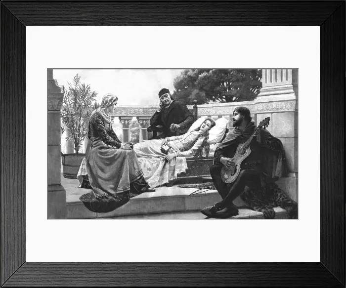 Framed Print : How Lisa Loved The King'; Lisa, the only child of a rich merchant of Palermo, 1890. Creator: Unknown. How Lisa Loved The King'; Lisa, the only child of a rich merchant of Palermo, 1890. Creator: Unknown Framed Print : How Lisa Loved The King'; Lisa, the only child of a rich merchant of Palermo, 1890. Creator: Unknown. How Lisa Loved The King'; Lisa, the only child of a rich merchant of Palermo, 1890. Creator: Unknown
