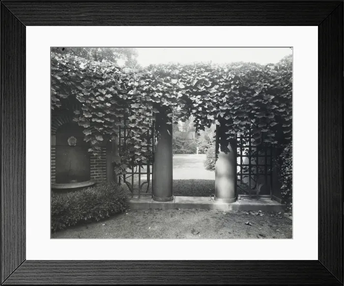 Framed Print : East Hampton Free Library, 159 Main Street, East Hampton, New York, c1915. Creator: Frances Benjamin Johnston Framed Print : East Hampton Free Library, 159 Main Street, East Hampton, New York, c1915. Creator: Frances Benjamin Johnston