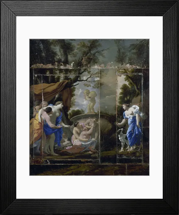 Framed Print : Diane découvrant la grossesse de Callisto, between 1635 and 1640. Creator: Michel Dorigny Framed Print : Diane découvrant la grossesse de Callisto, between 1635 and 1640. Creator: Michel Dorigny