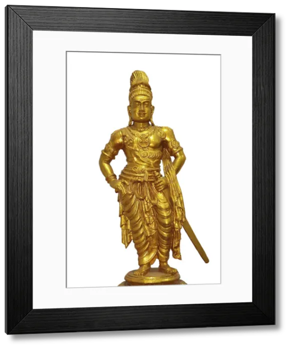 Framed Print : King Rajaraja I. Creator: Indian Art Framed Print : King Rajaraja I. Creator: Indian Art