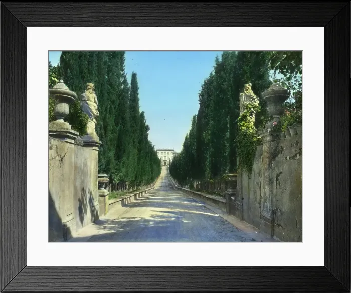Framed Print : Villa La Pietra, via Bolognese, 120, Florence, Tuscany, Italy, 1925. Creator: Frances Benjamin Johnston Framed Print : Villa La Pietra, via Bolognese, 120, Florence, Tuscany, Italy, 1925. Creator: Frances Benjamin Johnston
