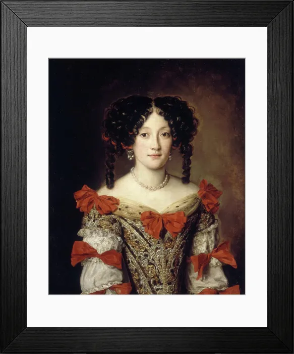 Framed Print : Portrait de femme, between 1659 and 1700. Creator: Jacob Ferdinand Voet Framed Print : Portrait de femme, between 1659 and 1700. Creator: Jacob Ferdinand Voet