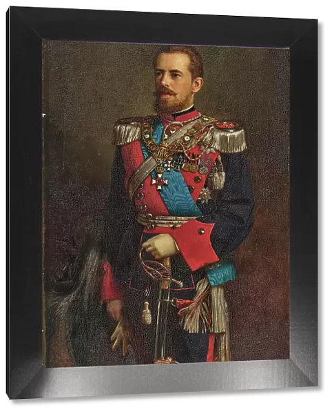 Portrait of Duke Eugen of Württemberg (1846-1877). Creator: Anonymous