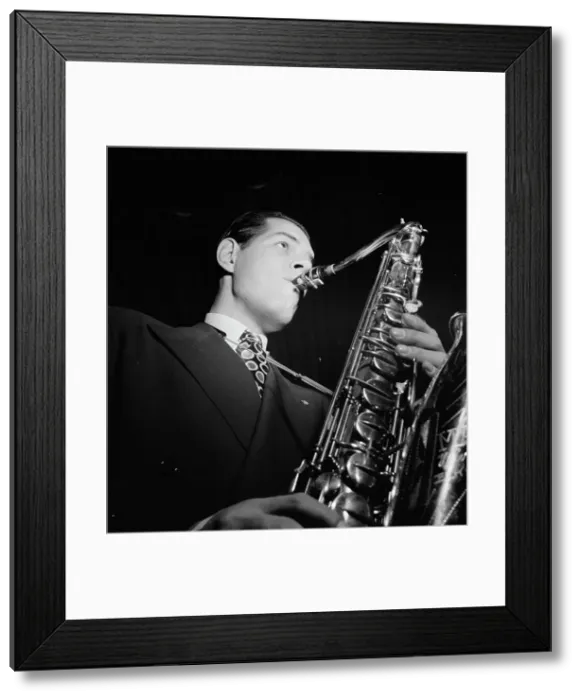 Framed Print : Portrait of Tex Beneke, New York, N.Y.(?), ca. Jan. 1947. Creator: William Paul Gottlieb Framed Print : Portrait of Tex Beneke, New York, N.Y.(?), ca. Jan. 1947. Creator: William Paul Gottlieb