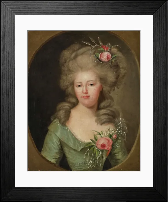 Framed Print : Portrait of Duchess Maria Feodorovna (Sophie Dorothea of Württemberg), 2nd Half of the 18th cen. Creator: Anonymous Framed Print : Portrait of Duchess Maria Feodorovna (Sophie Dorothea of Württemberg), 2nd Half of the 18th cen. Creator: Anonymous