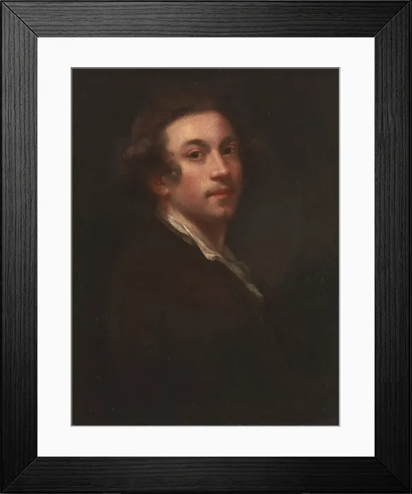 Framed Print : Self-Portrait, c. 1750. Creator: Reynolds, Sir Joshua (1732-1792) Framed Print : Self-Portrait, c. 1750. Creator: Reynolds, Sir Joshua (1732-1792)
