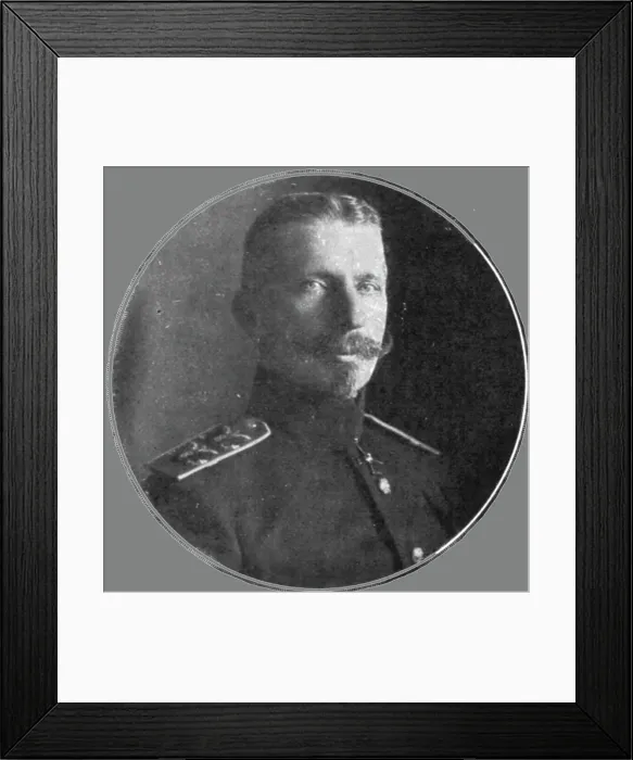 Framed Print : La Marine Russe en 1914 et 1915; Les chefs de la Marine Russe : Vice-amiral Roussine... 1915. Creator: Unknown Framed Print : La Marine Russe en 1914 et 1915; Les chefs de la Marine Russe : Vice-amiral Roussine... 1915. Creator: Unknown
