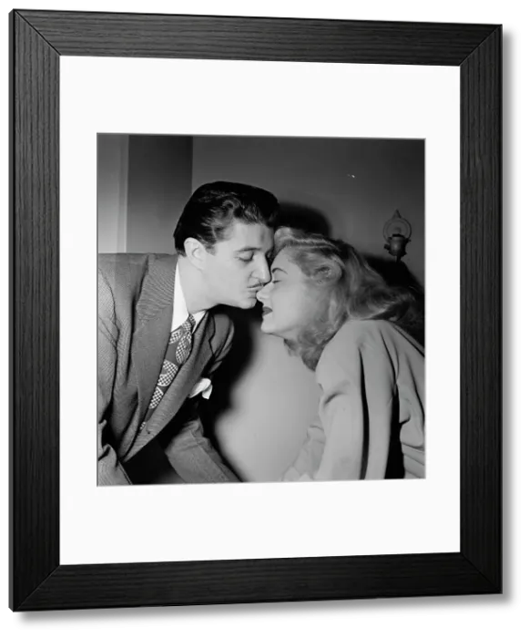 Framed Print : Portrait of Johnny Bothwell and Claire Hogan, New York, N.Y.(?), ca. Oct. 1946. Creator: William Paul Gottlieb Framed Print : Portrait of Johnny Bothwell and Claire Hogan, New York, N.Y.(?), ca. Oct. 1946. Creator: William Paul Gottlieb