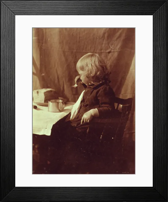 Framed Print : Bread & milk, 1894. Creator: Frances S. Allen. Bread & milk, 1894. Creator: Frances S. Allen Framed Print : Bread & milk, 1894. Creator: Frances S. Allen. Bread & milk, 1894. Creator: Frances S. Allen