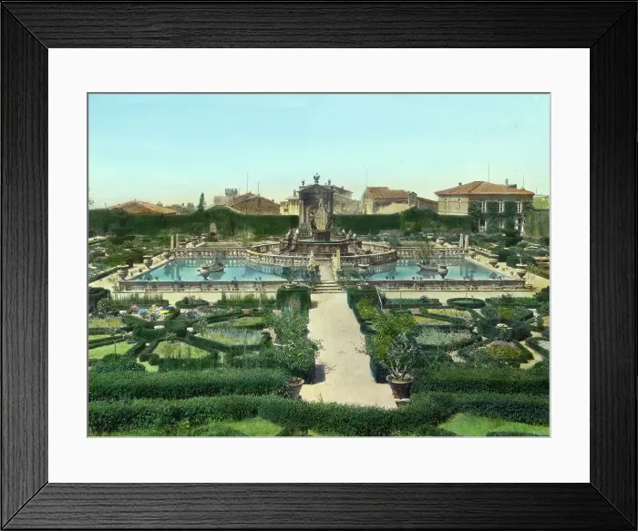 Framed Print : Villa Lante, Bagnaia, Lazio, Italy, 1925. Creator: Frances Benjamin Johnston Framed Print : Villa Lante, Bagnaia, Lazio, Italy, 1925. Creator: Frances Benjamin Johnston
