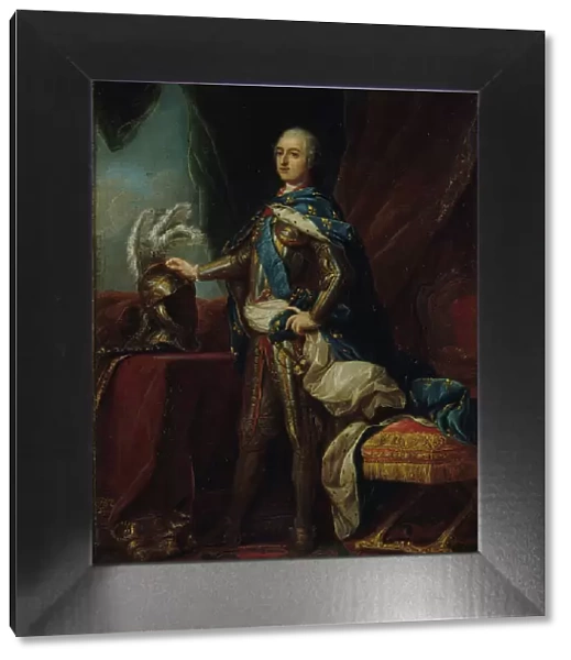 Portrait de Louis XV, d'après Charles-André Van Loo, between 1750 and 1760. Creator: Unknown