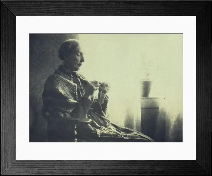 Framed Print : Portrait of the artists mother, between 1890 and 1895. Creator: Frances S. Allen Framed Print : Portrait of the artists mother, between 1890 and 1895. Creator: Frances S. Allen