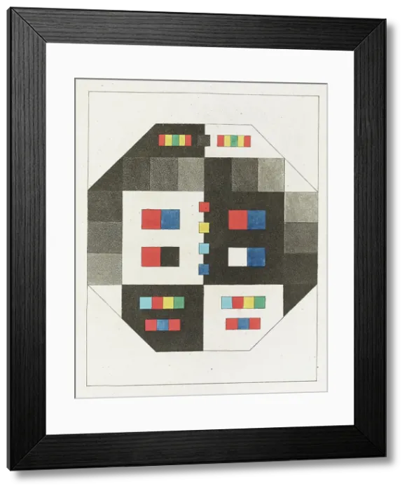 Framed Print : Theory of Colours (Zur Farbenlehre), 1810. Creator: Goethe, Johann Wolfgang von (1749-1832) Framed Print : Theory of Colours (Zur Farbenlehre), 1810. Creator: Goethe, Johann Wolfgang von (1749-1832)