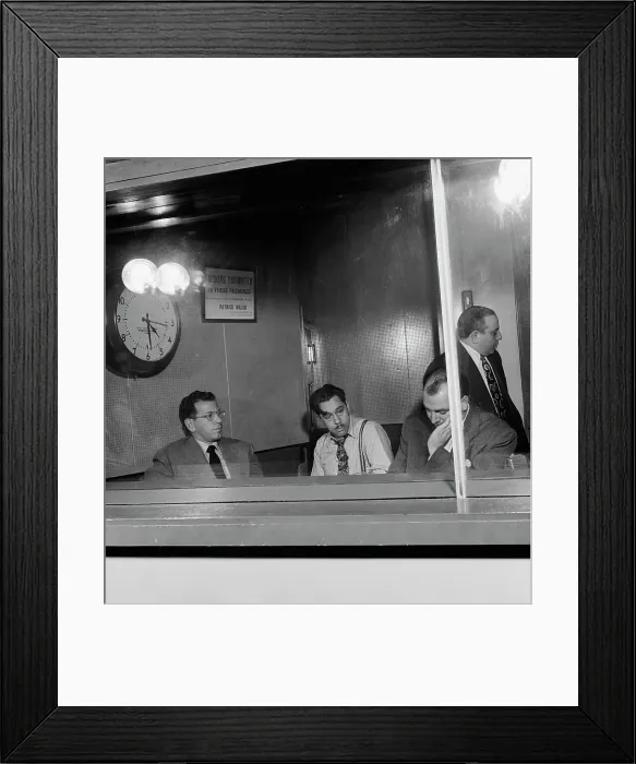 Framed Print : Portrait of Cab Calloway, Columbia studio, New York, N.Y. ca. Mar. 1947. Creator: William Paul Gottlieb Framed Print : Portrait of Cab Calloway, Columbia studio, New York, N.Y. ca. Mar. 1947. Creator: William Paul Gottlieb